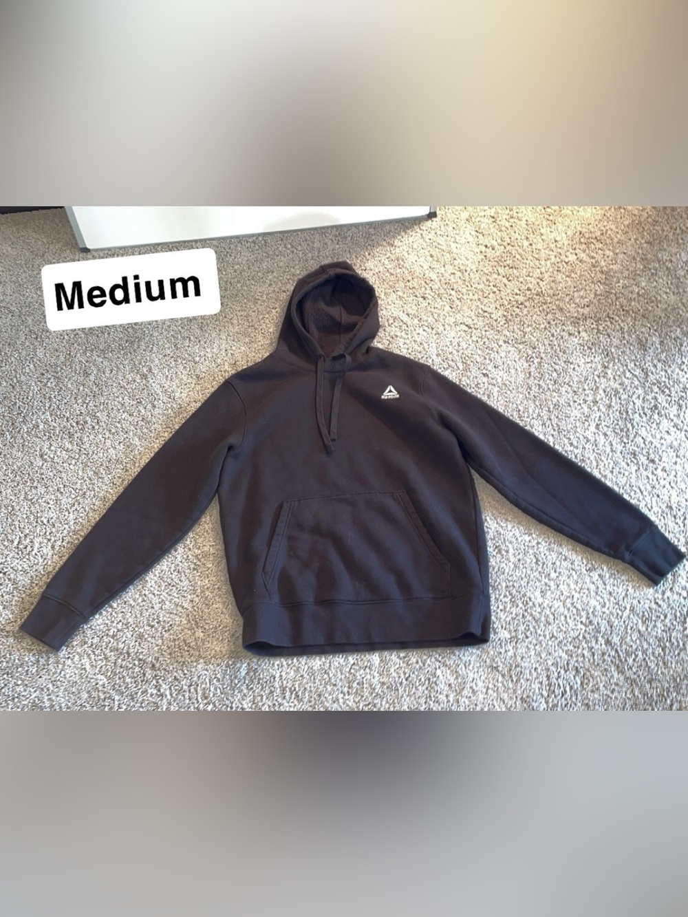 Reebok Black Women's Hooded Pullover Sweatshirt